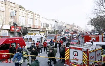 تغییر مسیرهای خطوط اتوبوسرانی منتهی به محل حادثه ساختمان پلاسکو