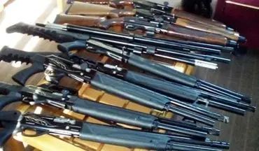 74 قبضه اسلحه در استان کرمانشاه کشف شده است 