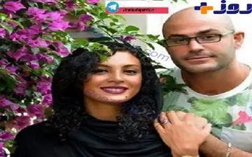 تیپ و ظاهر خانم بازیگر در کنار همسرش