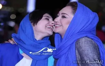 بازیگر جوان در آغوش "نیکی کریمی" + عکس