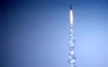 ورود موشک کره شمالی به جو زمین