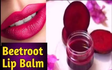 نحوه ساخت رژ لب خوشرنگ گیاهی با استفاده از چغندر
