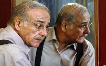 رضا بابک و دخترش در کاخ جشنواره فیلم فجر