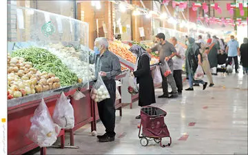 اعلام قیمت عمده میوه و سبزیجات در بازار داخل