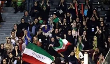 مهیا شدن حضور بانوان در ورزشگاه آزادی برای دیدن برد پر گل ایران مقابل کامبوج