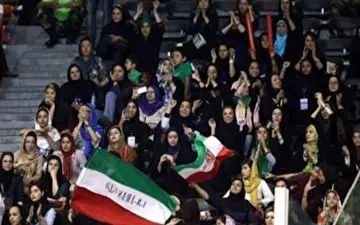 مهیا شدن حضور بانوان در ورزشگاه آزادی برای دیدن برد پر گل ایران مقابل کامبوج