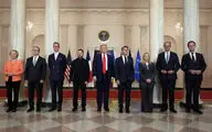 ویدیو | سردی روابط در اجلاس ناتو؛ عکس یادگاری بدون لبخند رهبران با ترامپ