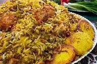 طرز تهیه ماش پلو مرغ| خیلی مقویه!