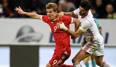 زمان و محل برگزاری دیدار تیم ملی فوتبال ایران مقابل روسیه