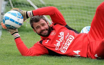 
واکنش دروازه بان پرسپولیس به تمرینات سخت پیش فصل