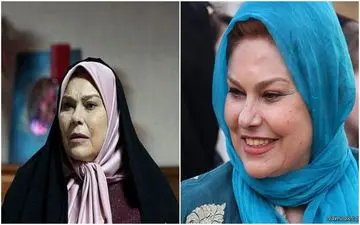 چهره پیر و تغییر کرده مهرانه مهین ترابی در آستانه 70 سالگی!