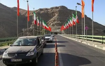 محور کرج -چالوس برای تخلیه بار ترافیکی یکطرفه شد 