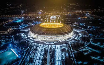 تدابیر امنیتی شدید در محل اولین مسابقه جام جهانی مسکو + فیلم