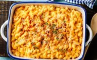 طرز تهیه مک اند چیز ایتالیایی / غذای لاکچری و فوری با پنیر چدار