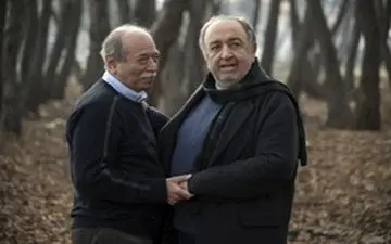 لیلا حاتمی در حال مداوای صابر ابر