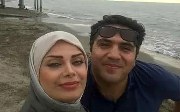 تیپ زوج هنرمند کنار دریا + عکس