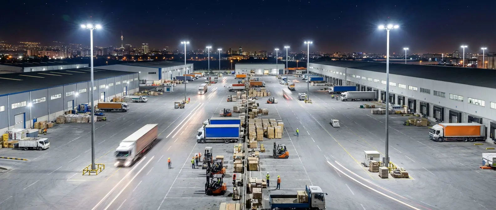 روشنایی با پروژکتور و نورافکن های نسل جدید