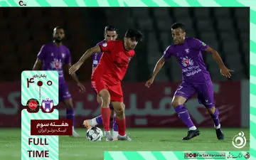 خلاصه بازی هوادار 0 - تراکتور 4 + ویدئو