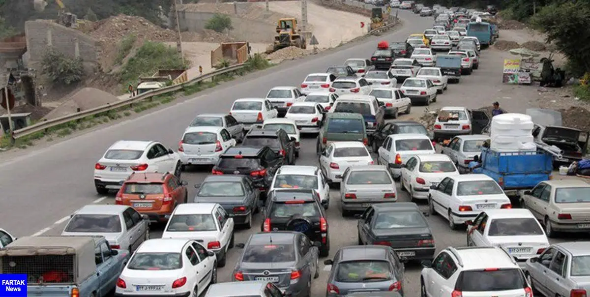 ترافیک سنگین در خروجی‌های شرق پایتخت