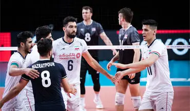 لیگ ملت‌های والیبال/ ایران ۱ - ۰ آمریکا
