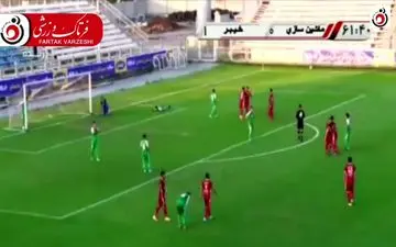 فیلم /گل دوم برای خیبر خرم آباد توسط حسین شهاب