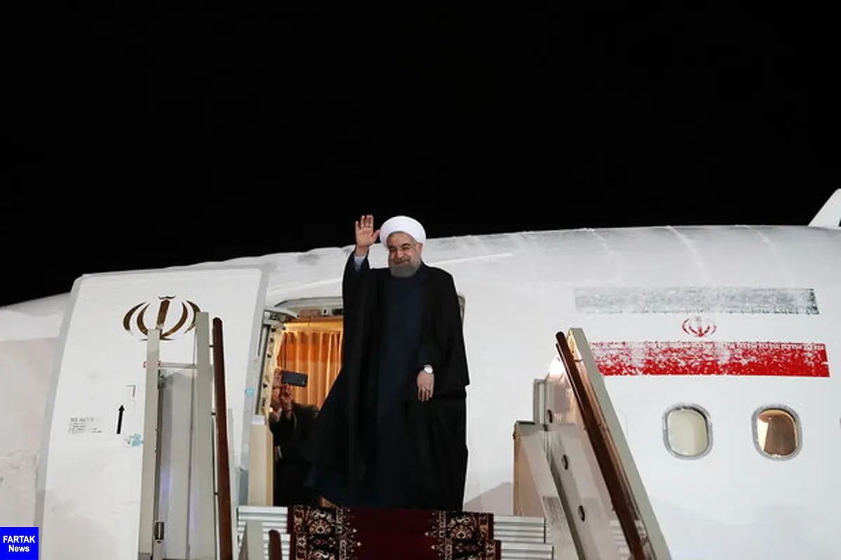 روحانی دهلی نو را به مقصد تهران ترک کرد