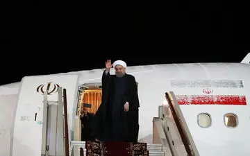 روحانی دهلی نو را به مقصد تهران ترک کرد