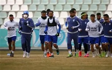  برگزاری تمرین آبی پوشان زیر نظر دستیاران فکری 