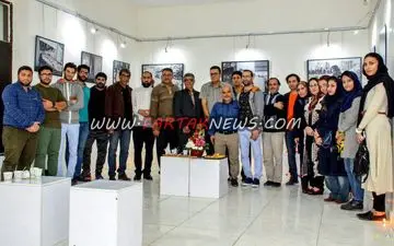 برگزاری نمایشگاه عکس از مناطق زلزله زده کرمانشاه در تئاتر شهر آبادان 