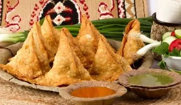 طرز تهیه سمبوسه هندی به سبک بمبئی / دستور خوشمزه و مجلسی خانگی