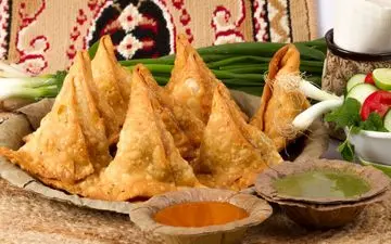 طرز تهیه سمبوسه هندی به سبک بمبئی / دستور خوشمزه و مجلسی خانگی