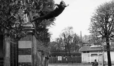 اولین عکس فتوشاپی جهان از سقوط یک مرد 