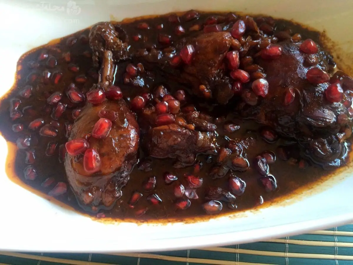 این خورش فوق العاده س| طرز تهیه خورش سیر انار !