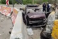 2 کشته در برخورد یک خودرو در جاده خاوران تهران با نیوجرسی