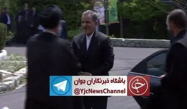 جهانگیری برای حضور در دومین مناظره وارد صدا و سیما شد+ تصویر