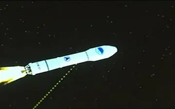 پرتاب ماهواره‌های دوقلوی موقعیت‌سنج به فضا + فیلم 