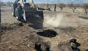 انسداد ۱۰۹۳ حلقه چاه غیرمجاز و صرفه‌جویی بیش از ۱۰ میلیون مترمکعب آب در استان کرمانشاه