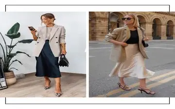 دامن میدی: پوشش مناسب سبک پاییزی
