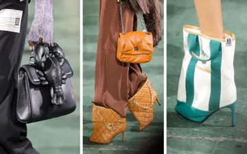 عجیب‌ترین کیف و کفش‌های هفته مد که دنیا را در بهت فرو بردند

