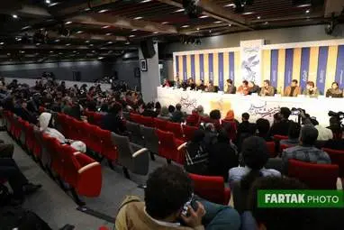 گزارش تصویری از کنفرانس خبری فیلم " ابر بارانش گرفت "