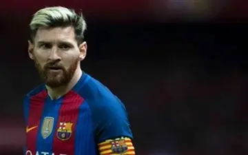  دیدار بدل ایرانی مسی در اسپانیا با او/عکس