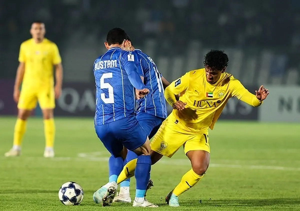 بازیکن الوصل بهترین بازیکن دیدار با استقلال شد