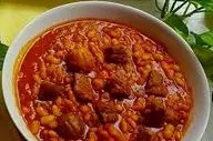طرز تهیه غذای خوشمزه و مقوی گوشت لوبیا!