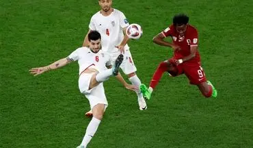 عزت‌اللهی: قسمت نبود قهرمان شویم/ توپ‌های ۷۰ درصدی قطر به گل رفت 