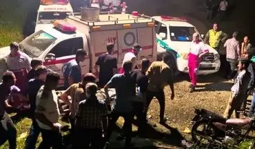 سقوط مرگبار تیبا در جاده جواهردشت/ دو نفر جان باختند