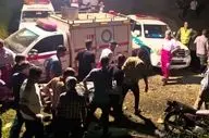 سقوط مرگبار تیبا در جاده جواهردشت/ دو نفر جان باختند