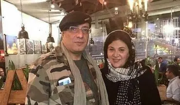 تیپ امیر جعفری و همسرش در یک رستوران شیک! + عکس
