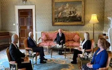 دیدار ظریف با رئیس جمهور ایرلند 
