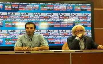 صحبت های شفر پیش از بازی با گسترش فولاد