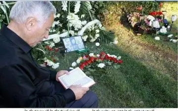 آرامگاه ابدی پروفسور مریم میرزاخانی درآمریکا (عکس)